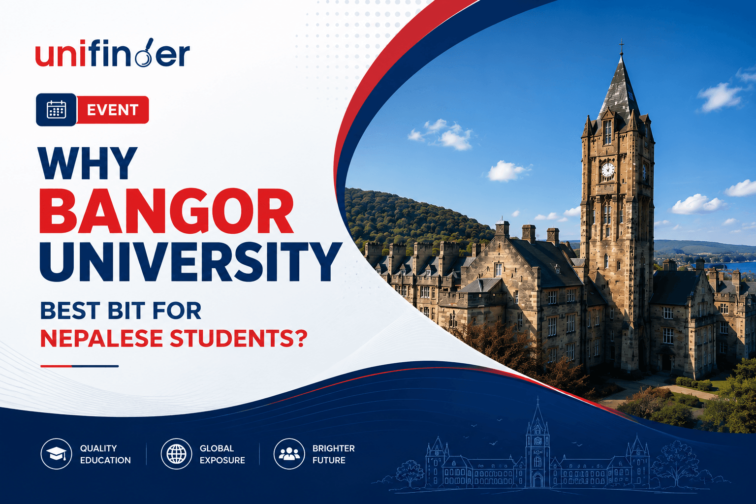 Meet with Bangor University logo